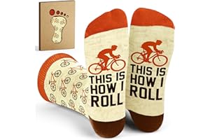 VICRAZY Hiking, Cycling, Camping Socks for Men, Women - Hiking, Bicycle, Camping, Bike Accessories, Stocking Stuffers