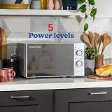 Russell Hobbs 20 Litre 800W White Microwave RHM2027 with Defrost view 6