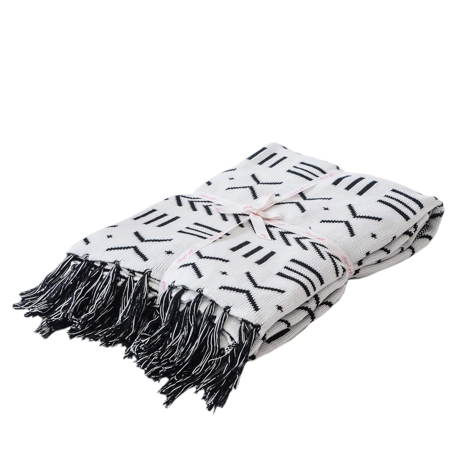 Buy Choix 100 Cotton Black and White Character Throw Blanket is Soft