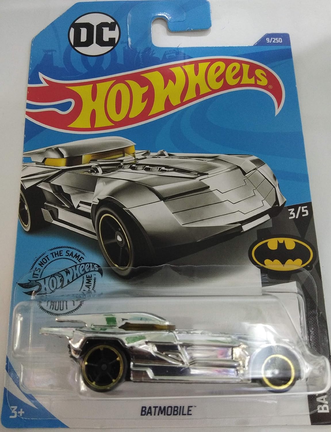 hot wheels silver batmobile