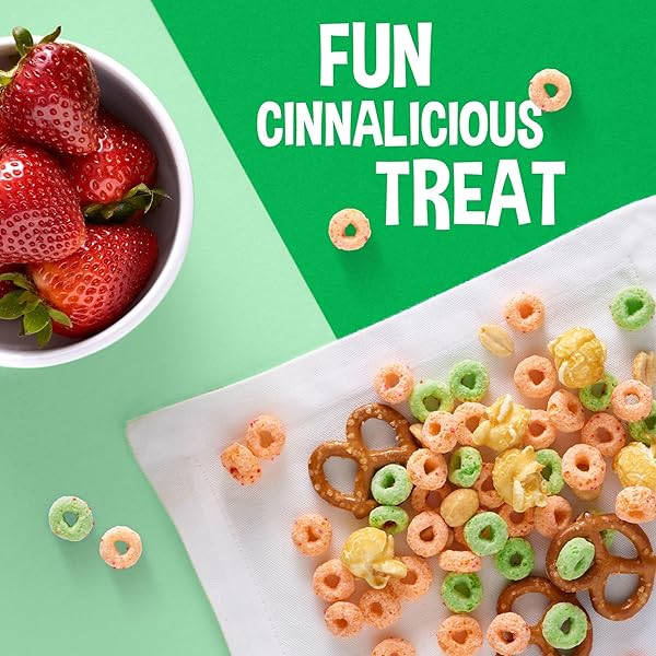 KELLOGG’S APPLE JACKS BREAKFAST CEREAL, KIDS CEREAL, FAMILY BREAKFAST, ORIGINAL, 8.9OZ BOX (1 BOX)