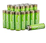 Amazon Basics 24-Pack Rechargeable AA NiMH