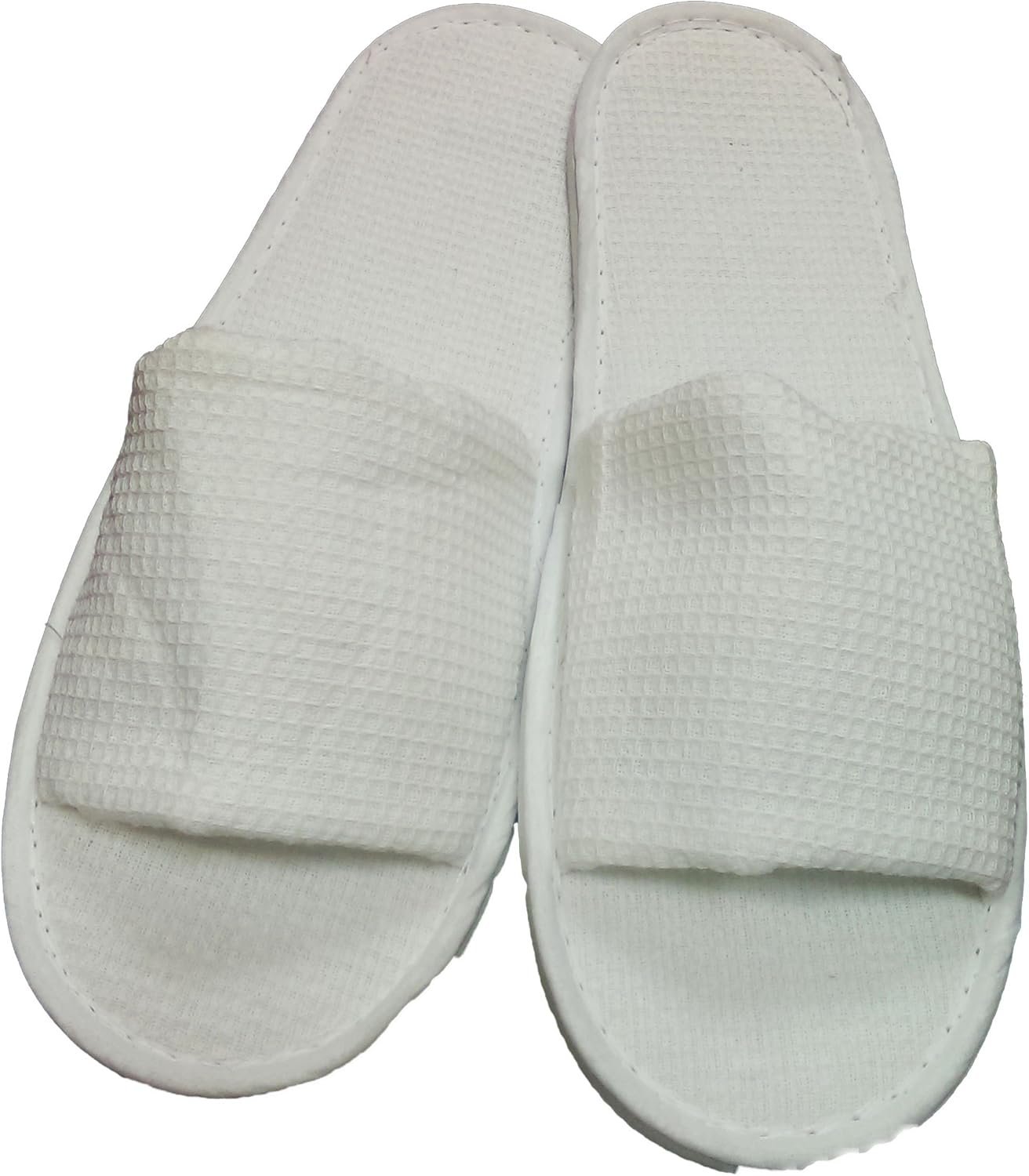open toe velcro slippers