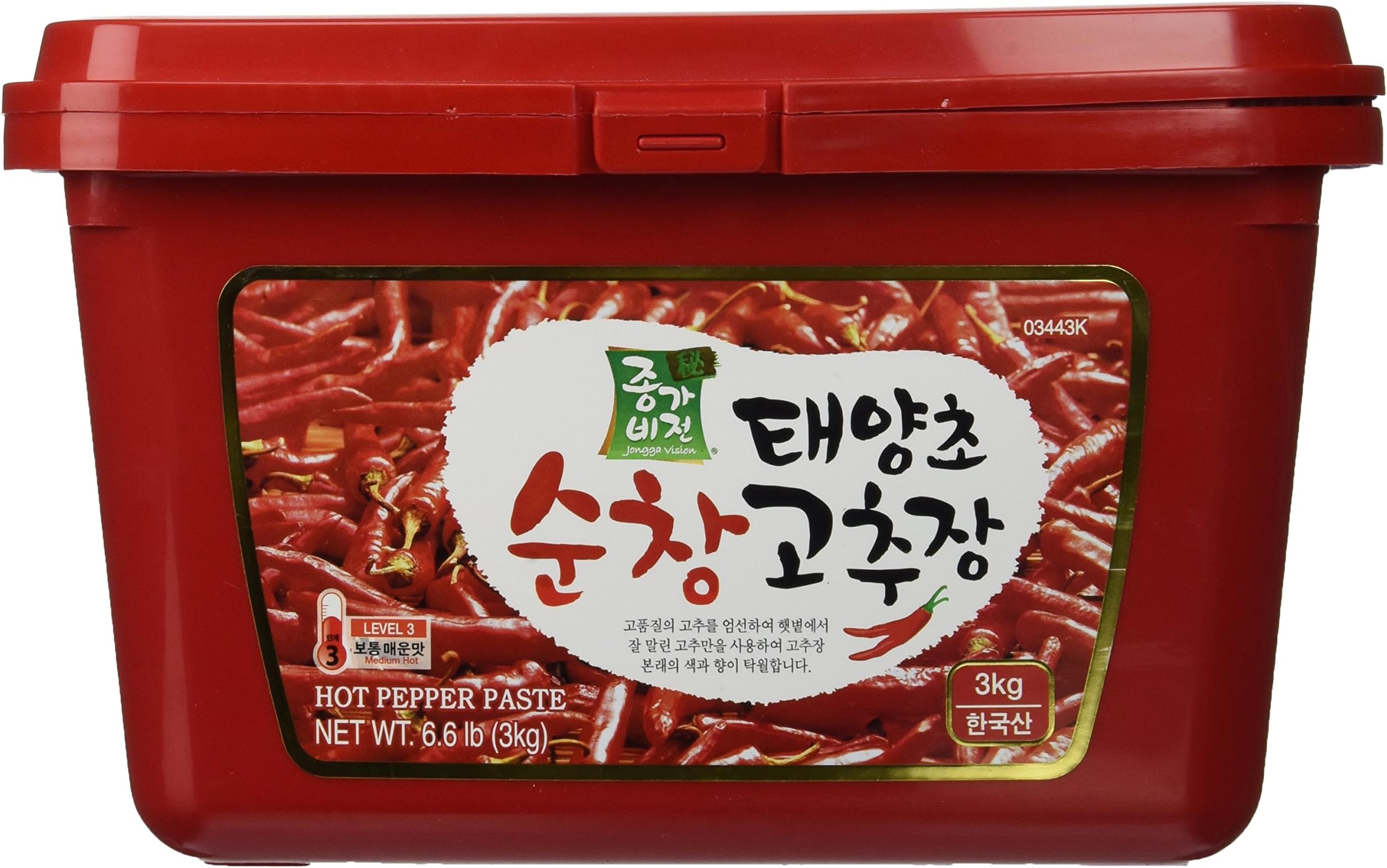 JonggavisionHot Pepper Paste, 6.6 Pound