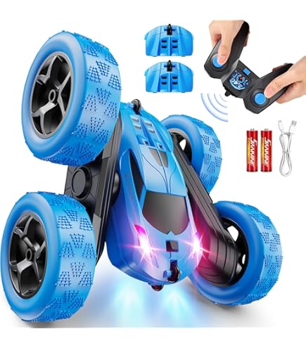 Amazon.com: AFUNX Remote Control Car, RC Stunt Double Sided