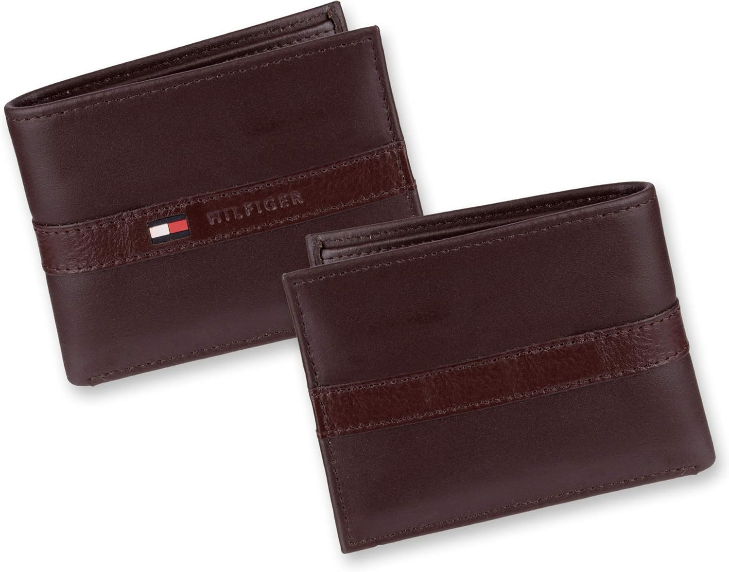 Tommy Hilfiger Men's Sw-31tl22x062-brn Bi-Fold Wallet, Casual Brown, One Size - Image 5