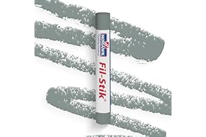 MOHAWK HOME MOHAWK Finishing Products Fill Stick (Fil-Stik) Putty Stick for Wood Repair (Platinum Grey)- Rub On Semi-Soft Wax Filler Stick M230-0057