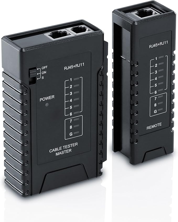 CSL network cable tester for RJ45 RJ11 cable Patch cable tester