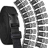 YGDZ Buckles Strap Set, 10 Yards 1 Inch Nylon