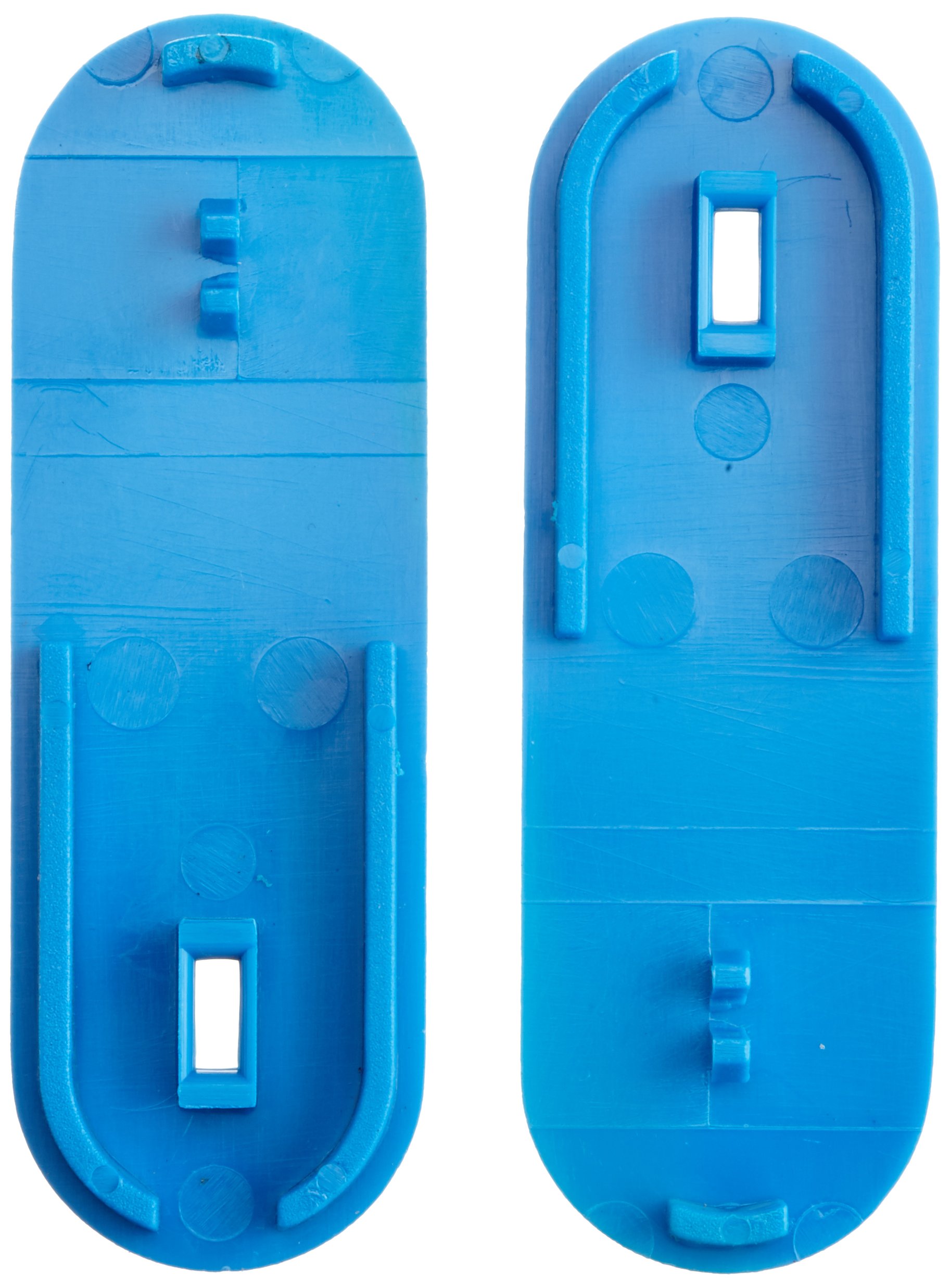 Pair of Neolab 2 3000 Clamps for side Tab & Slot Polycarbonate Stacking Rack