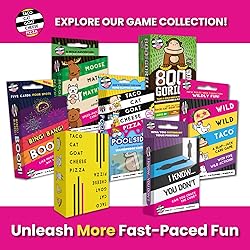 Taco Cat Goat Cheese Pizza Card Game – Wildly