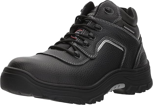 skechers work relaxed fit burgin sosder men's composite toe boot