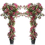 5 Feet Artificial Bougainvillea Flowers Trees, Faux