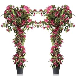 5 Feet Artificial Bougainvillea Flowers Trees, Faux