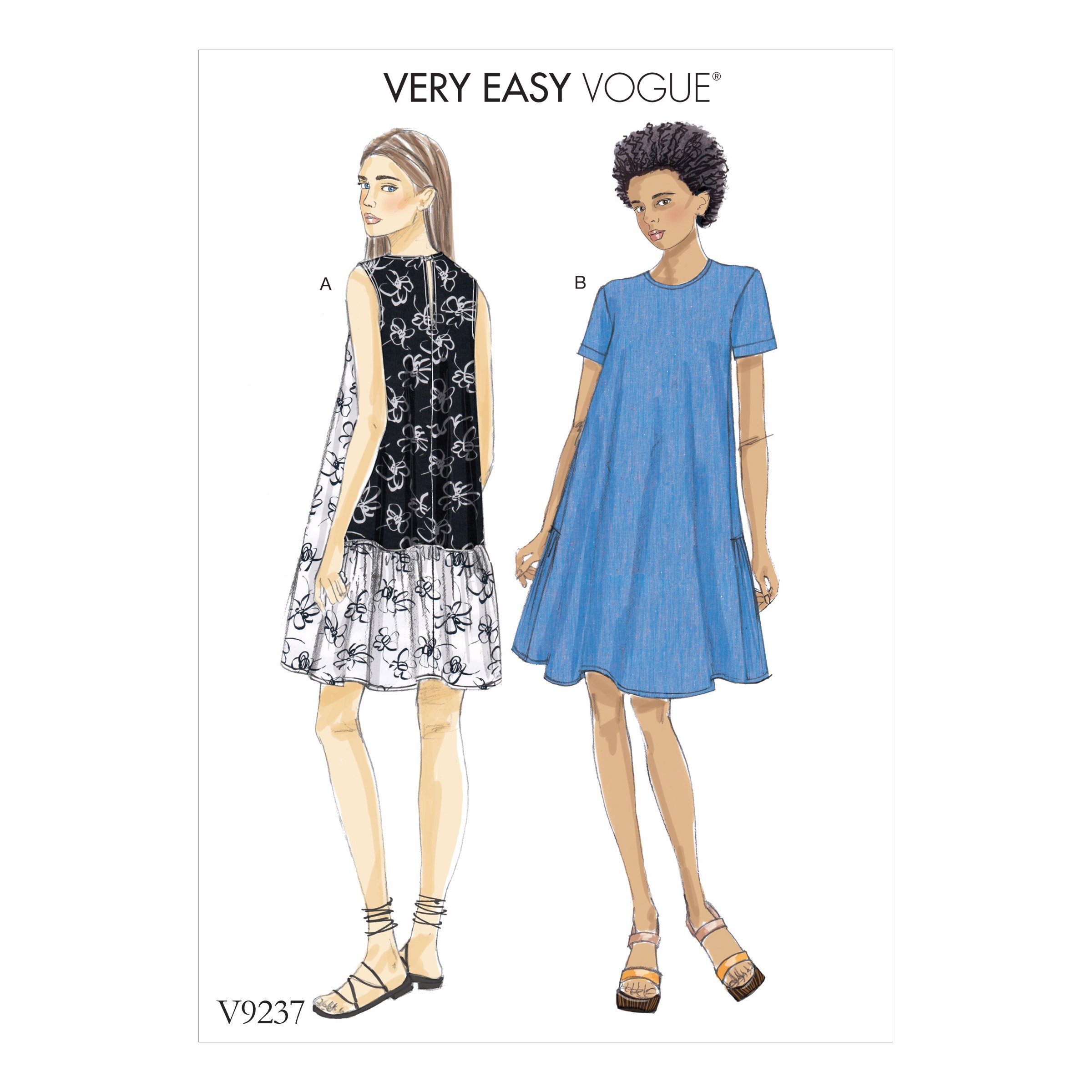 Butterick Vogue Patterns Misses Dresses, Tissue, Multi-Colour, 15 x 0.5 x 22 cm