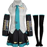 ZEROGOO Anime Cosplay Costume Outfit Top Skirt Full Set Women Halloween Costume