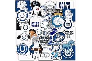 VISIONAIRE 29 PCS American Football Rugby Stickers for Water Bottle, Laptop, Bicycle, Computer, Motorcycle, Travel Case, Car Decal Decoration Sticker 2-2.5 inches