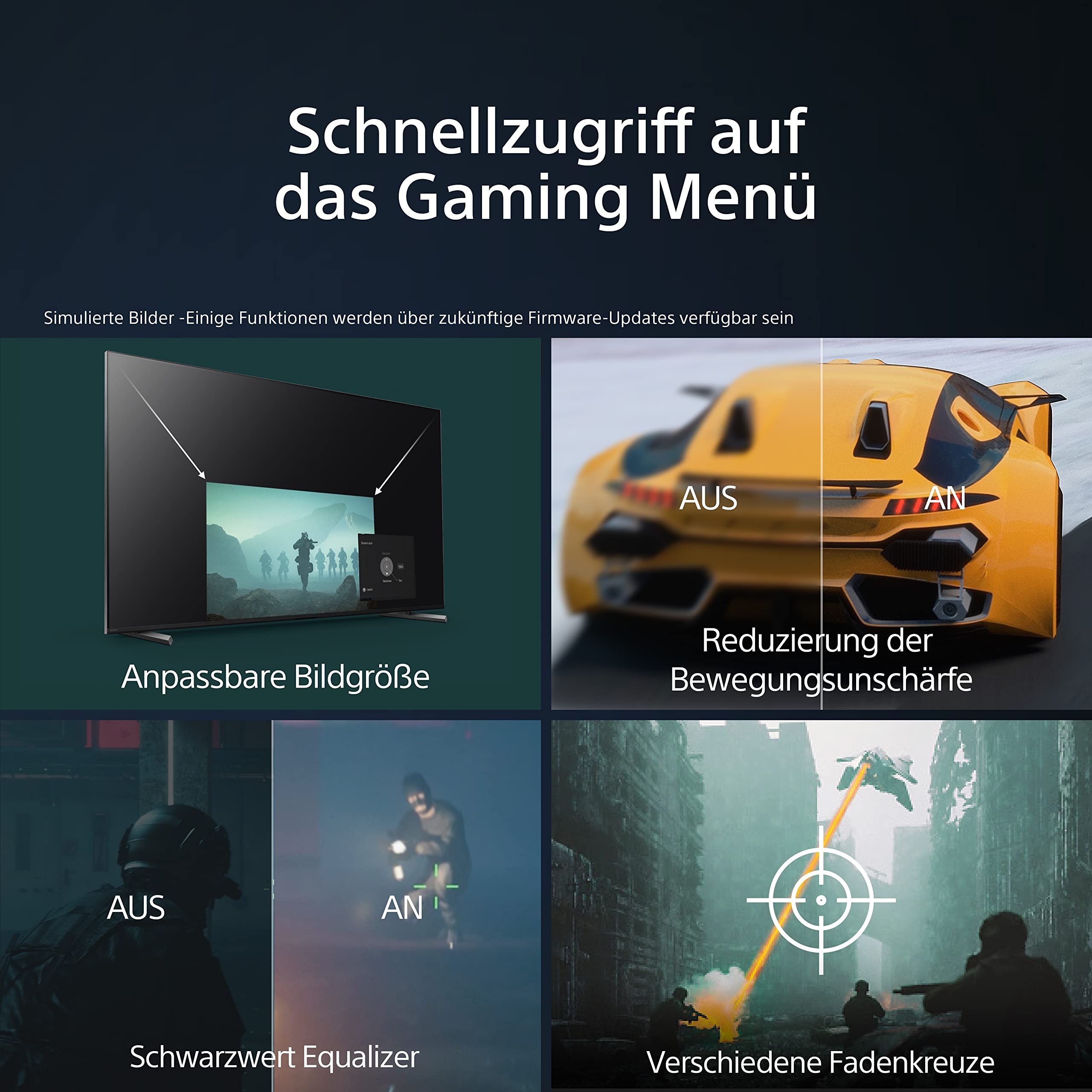 Sony BRAVIA, KD-65X85L, 65 Zoll Fernseher, Full Array LED, 4K HDR 120Hz, Google TV, Smart TV, Works with Alexa, BRAVIA CORE, TRILUMINOS PRO, HDMI 2.1, Gaming-Menü mit ALLM + VRR 8