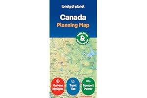 Lonely Planet Canada Planning Map 2 2nd Ed.