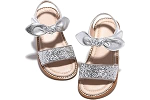 Kiderence Toddler Girls Sandals Little Girls Kids Summer Shoes Toddler Sandals
