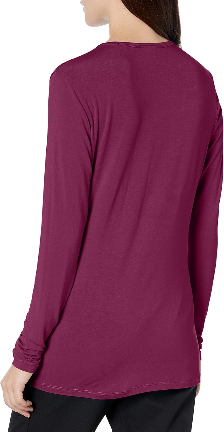 Cherokee Women's Long Sleeve Knit Shirt: Clothing
