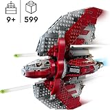 LEGO Star Wars Ahsoka Tano's T-6 Jedi Shuttle 75362 with 4 Minifigures view 3