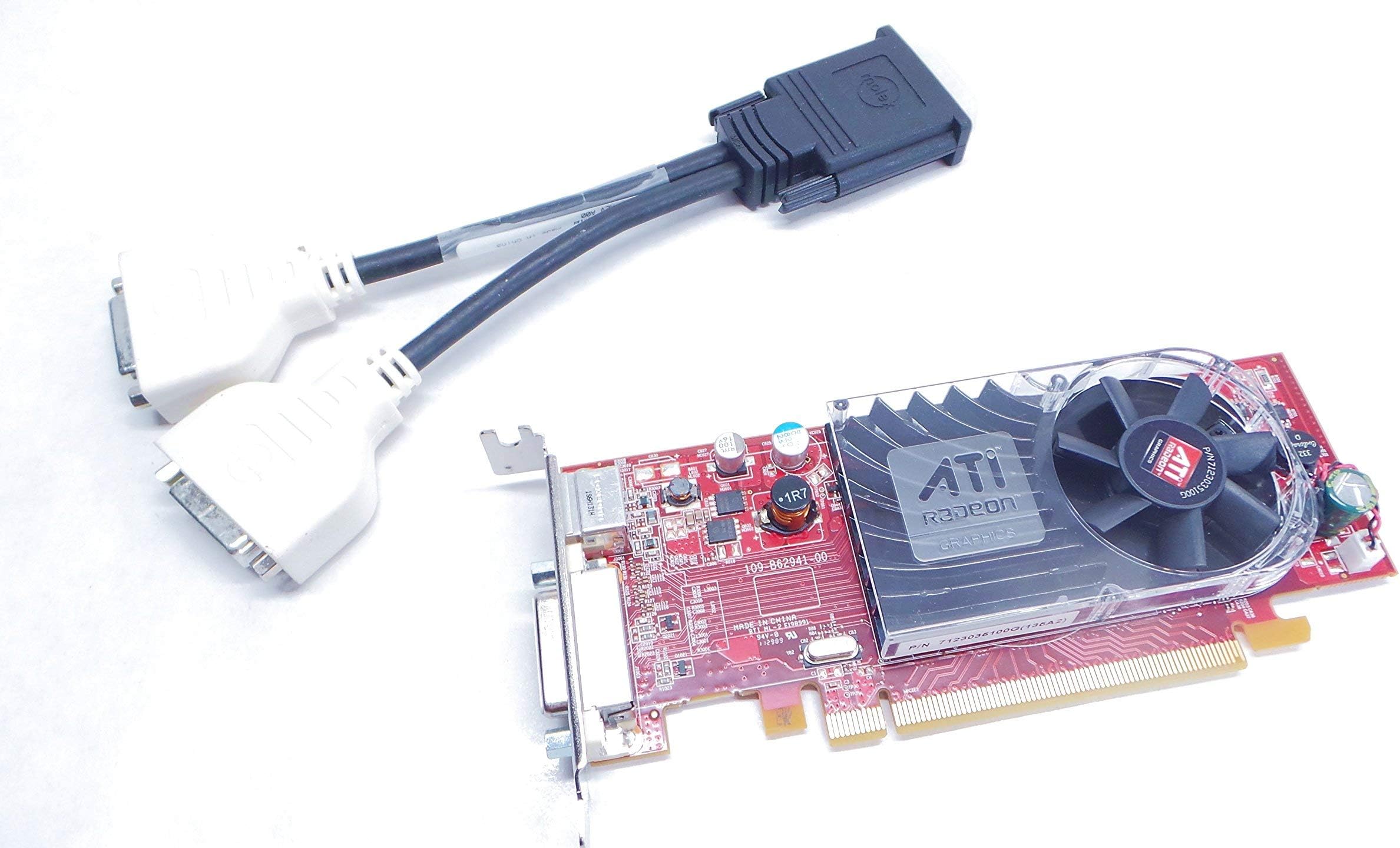 Dell Y103D New Ati Radeon Hd 2400 Pro Low Profile Video Card - Sold By Itparts4You (Renewed)