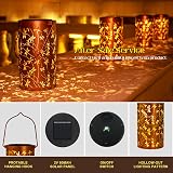 TickTime Dragonfly Solar Lantern Garden Light Copper Outdoor 3.9in view 4