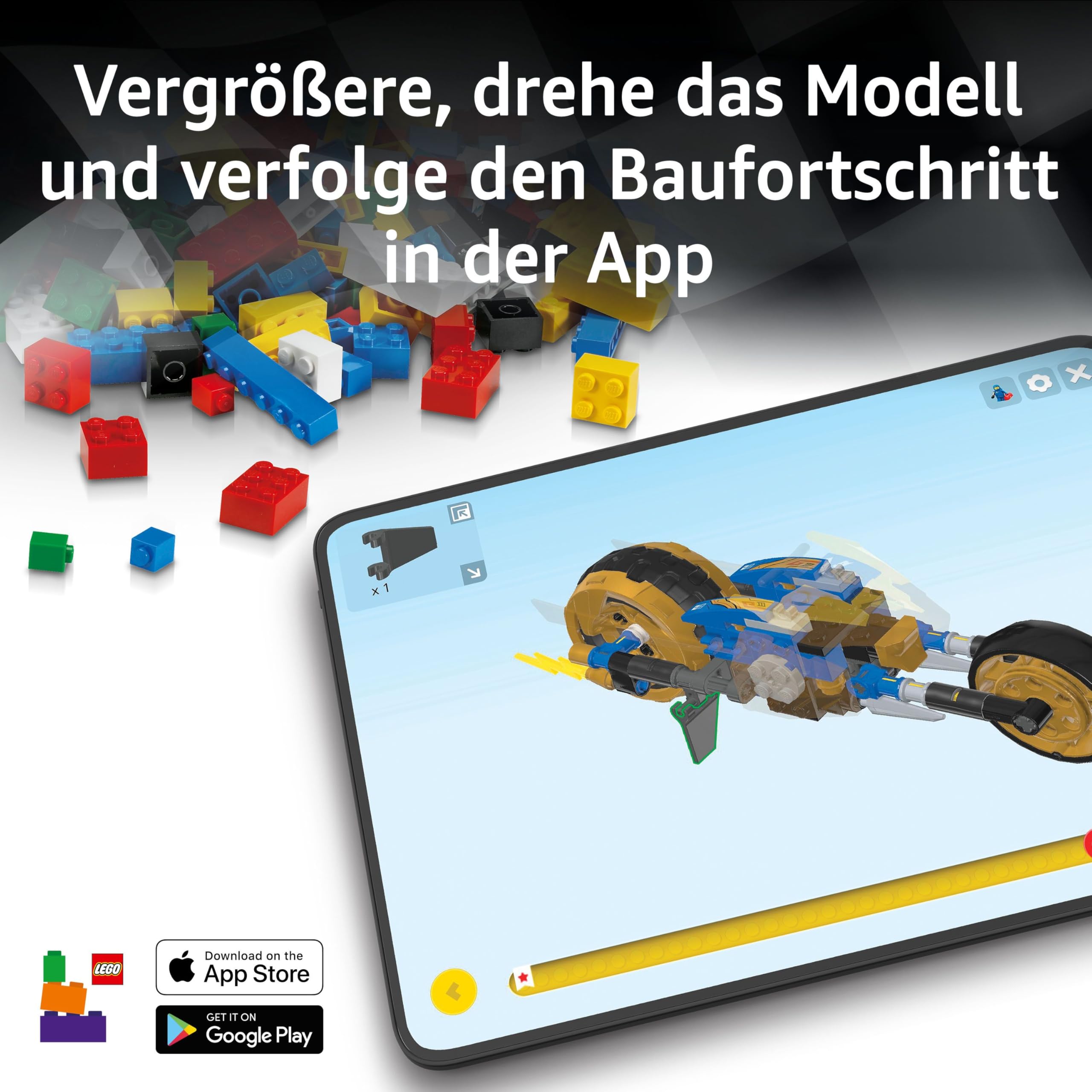 LEGO Speed Champions 2 Fast 2 Furious Nissan Skyline GT-R (R34) Rennwagen Spielzeug zum Bauen, 2023 Modell Auto-Bausatz mit Brian O'Conner Figur 76917 5