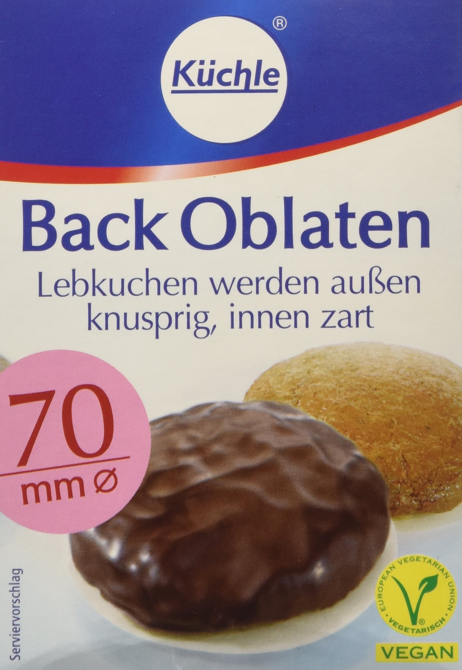 Photo 1 of **pack5**Wafer Papers for Baking - 100 round 70mm papers by Kuchle