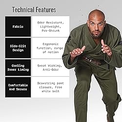 Elite Sports BJJ GI for Men IBJJF Kimono BJJ Jiu