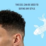 FISH Original Memory Hair Gel Mens Hair Styling Short Medium Hair view 4