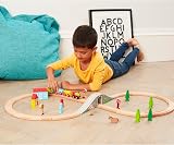 Early Learning Centre Wooden Little Town Train Set 35 Pieces Kids Age 3+ view 2