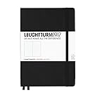 Leuchtturm 1917 Notebook A5 Hardcover Dotted Medium Black