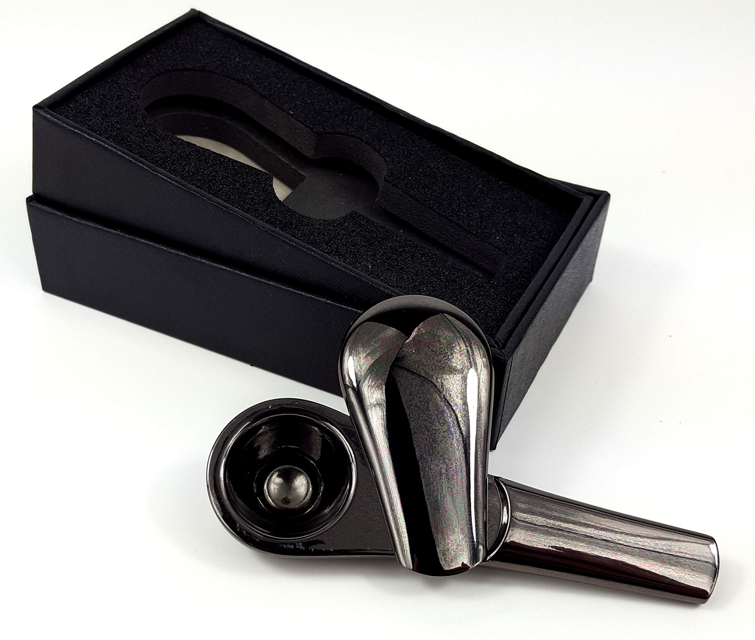 Innovative Screenless Tobacco Smoking Pipe Streamlined Design Easy