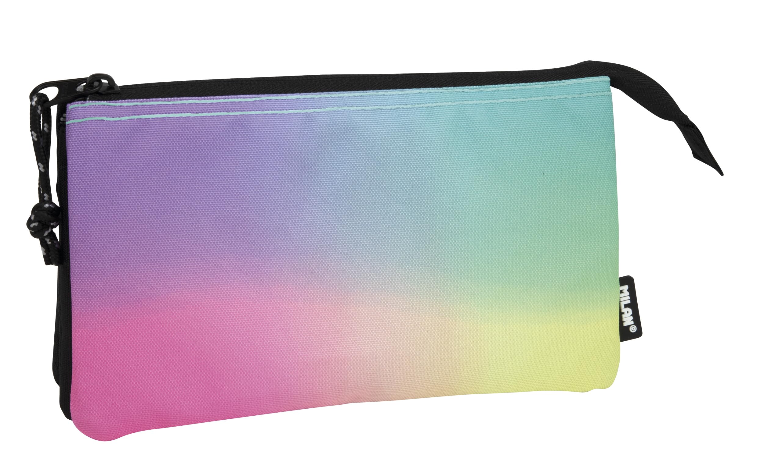 Sunset 5 Compartments Pouch, Black MILAN, YMI-081133SNK1
