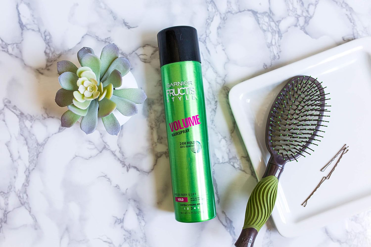Garnier Hair Care Fructis Style Volume Anti-Humidity Hairspray, 2 Count : Beauty
