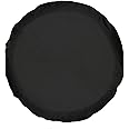 Moonet PVC Thickening Leather Spare Tire Wheel Cover for Car Truck SUV Camper Trailer Universal Fit RV JP FJ, R18 XXL Black (for Overall Wheel Diameter 34-35 inch)