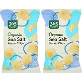 365 by Whole Foods Market, Chip Potato Classic Sea Salt Organic, 5 Ounce (Pack of 2)