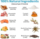 NutriPaw Joint & Hip Treats for Dogs - 120 Duck Flavoured Chews view 4