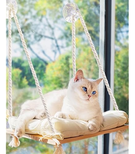 胭脂窗　PET Amazon.com: K&H Pet Products EZ Mount 貓窗戶鱸魚貓咪門檻刮板支架