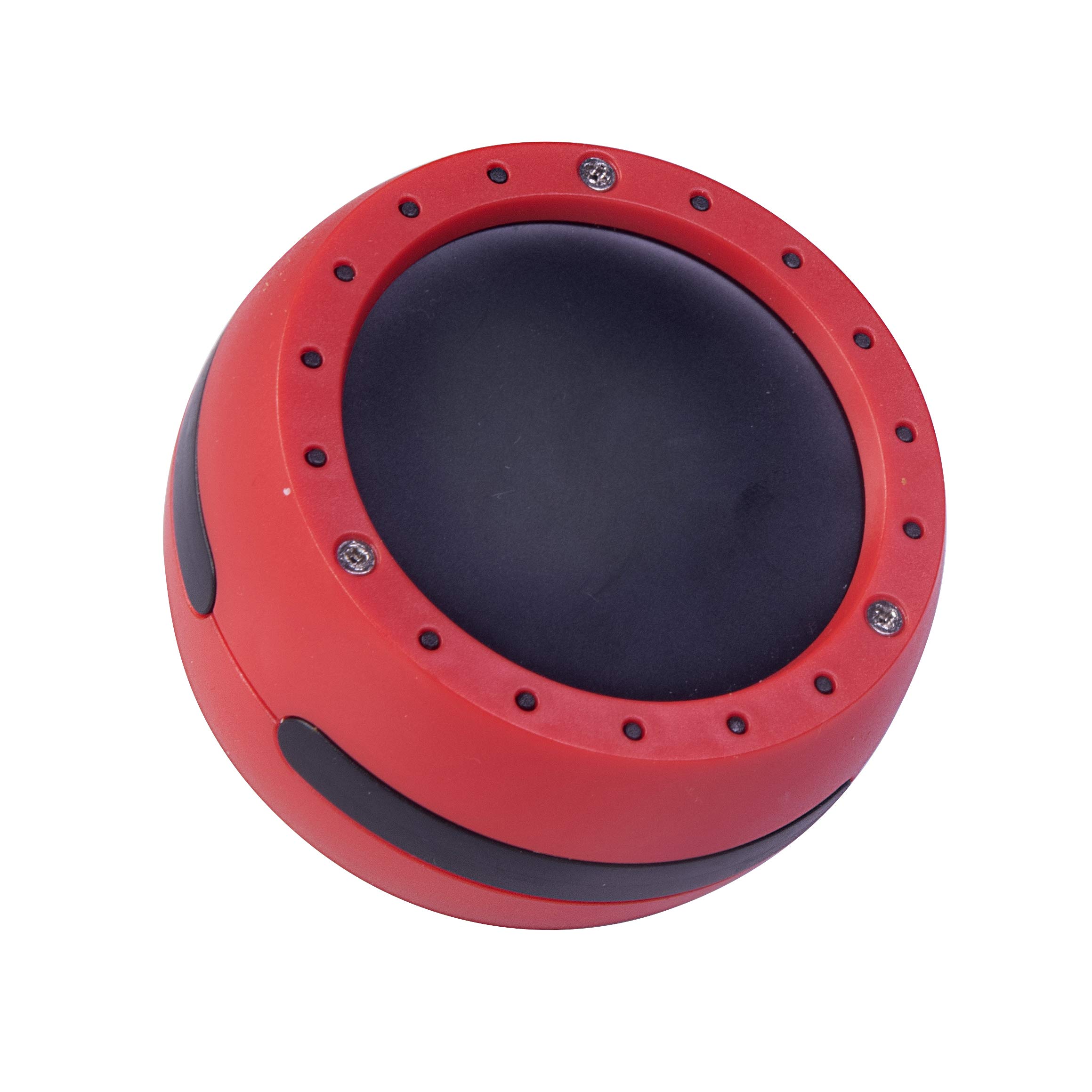 Halilit Hi-Lo Hand Shaker. Hand Percussion Musical Instrument. Percussionists of All Levels. Teens & Adults. Durable Easy Grip (Red)