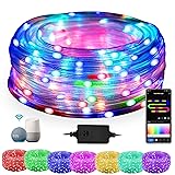 Smart LED Rope Lights for Outside, 16 Million