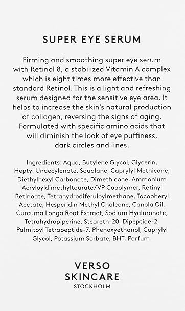 verso retinol eye serum