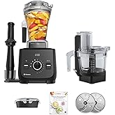 Vitamix Ascent X2 SmartPrep Kitchen System, Professional-Grade Blender, Stainless-Steel Blades, 12-Cup Food Processor Attachm