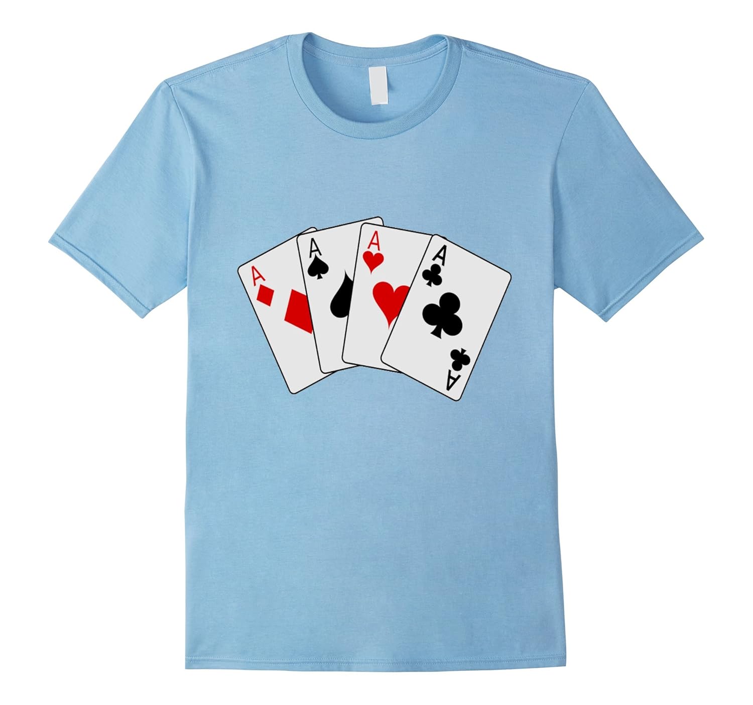 Aces Playing Cards tshirt Poker Deck Suit Diamond HeartCL Colamaga