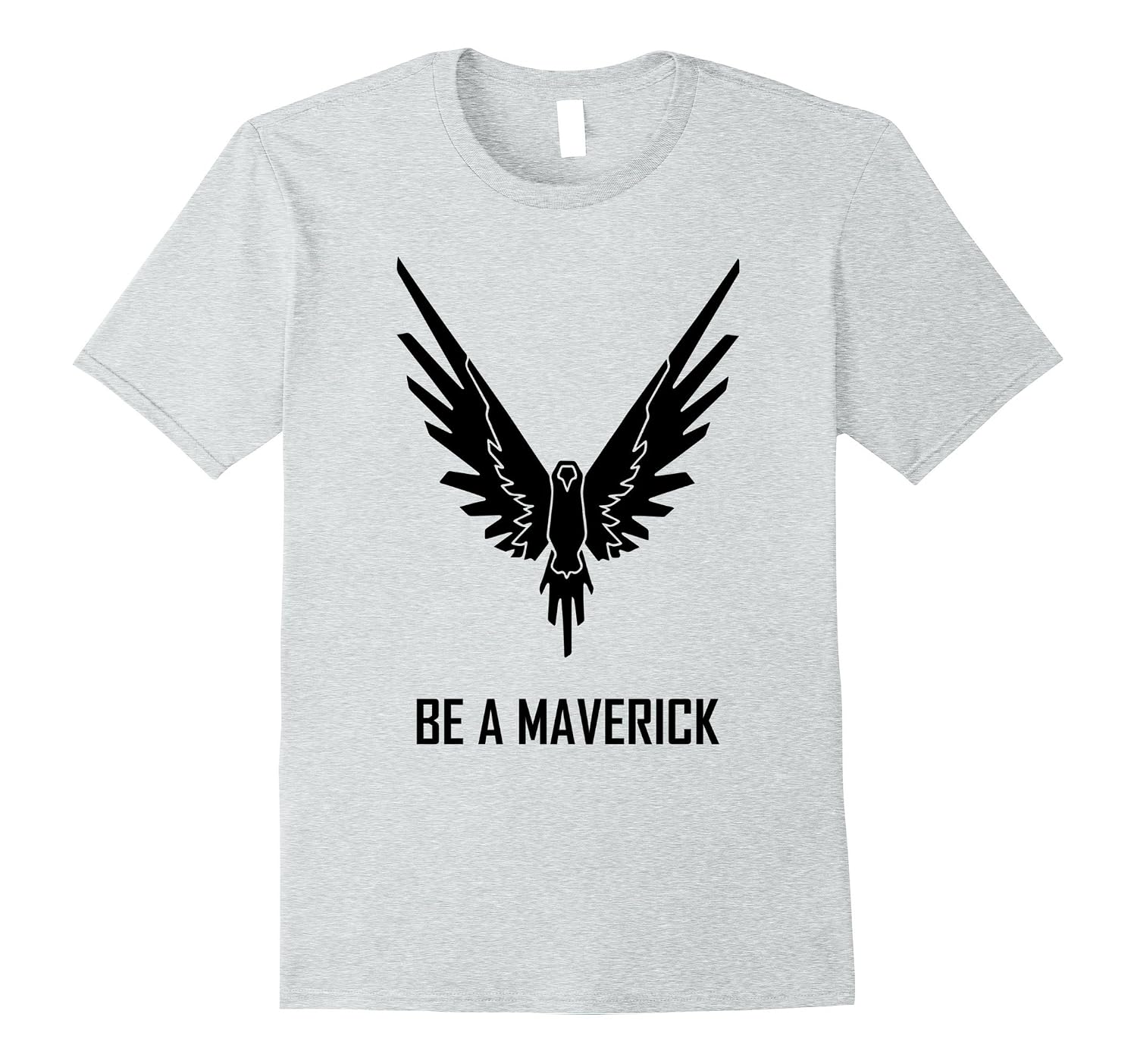 Be A Maverick Black Logo TShirtArt Artvinatee