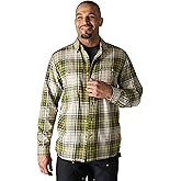 Carhartt Men’s Rugged Flex Relaxed Fit Lightweight Long-Sleeve Plaid Shirt