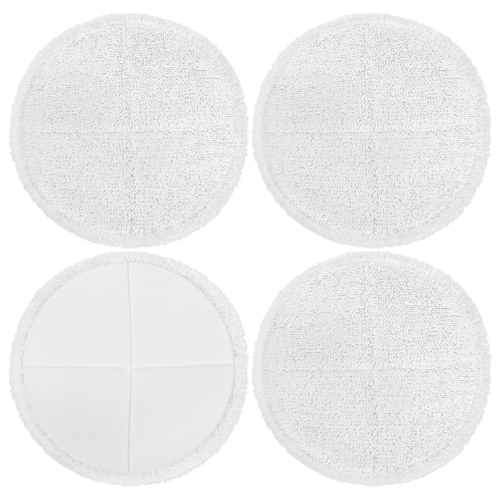 Photo 1 of KEEPOW Spinwave Replacement Pads Compatible with Bissell Spinwave Hard Floor Mop 2039 Series, 20399, 2039A, 2307, 2315A, 2124, 23157, 20393 Spin Mop Pad for Floor Cleaner (4 Pack)