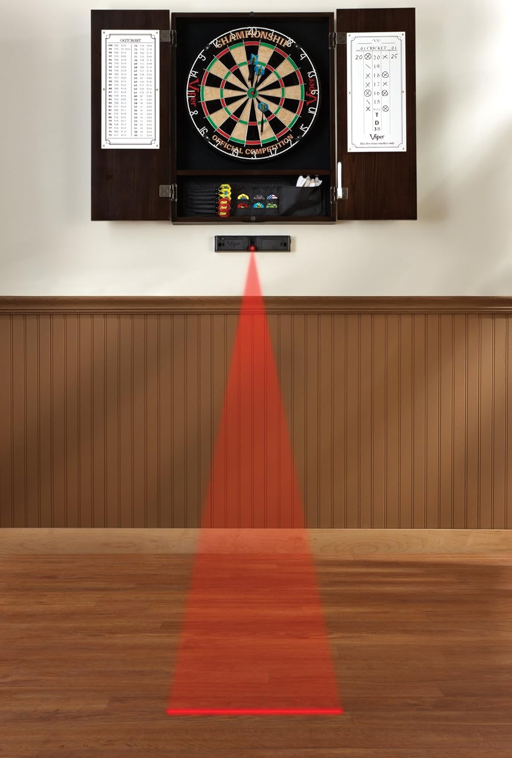Viper Laser Throw/Toe Line Marker, Battery Operated : Dart Equipment : Toys & Games